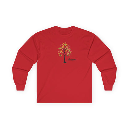 Red | Almost Long Sleeve, front view