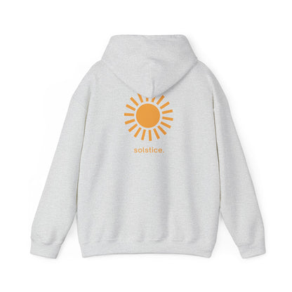 Ash | Solstice Hoodie, back design view