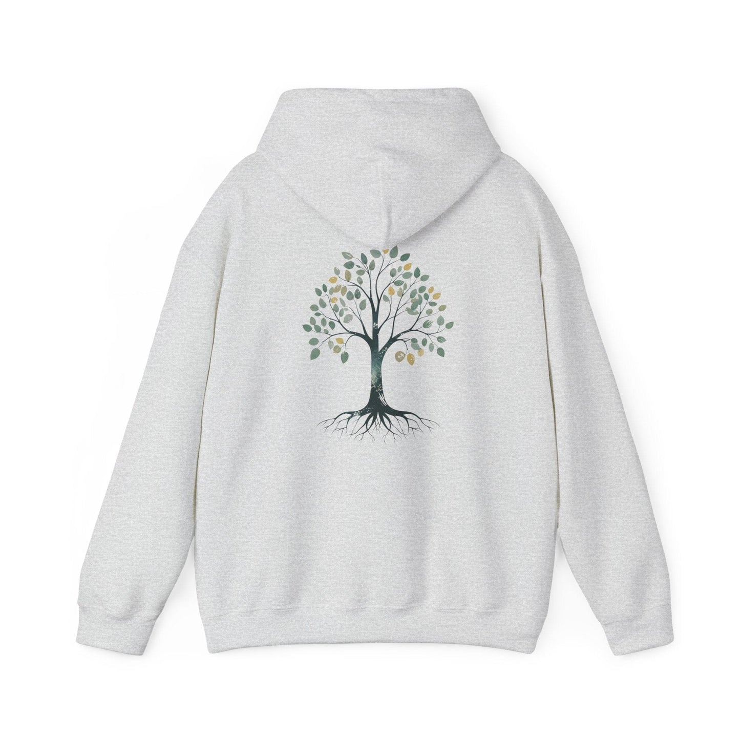 Ash | The Story Tree Hoodie, back design view