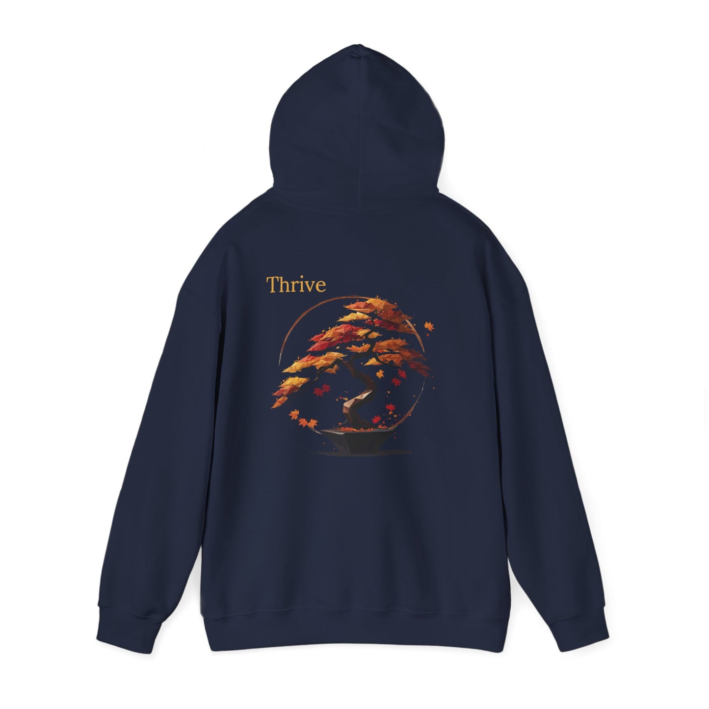 Navy | Thrive Hoodie, back view 2
