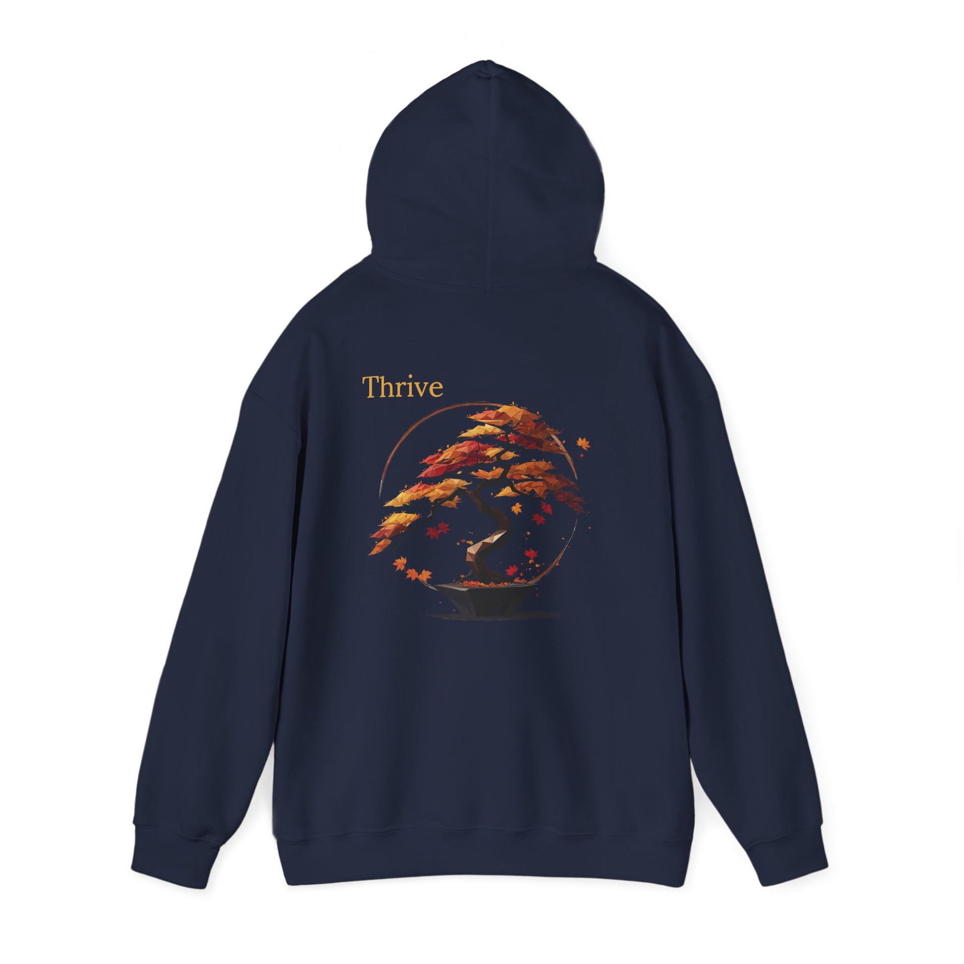 Navy | Thrive Hoodie, back view 2