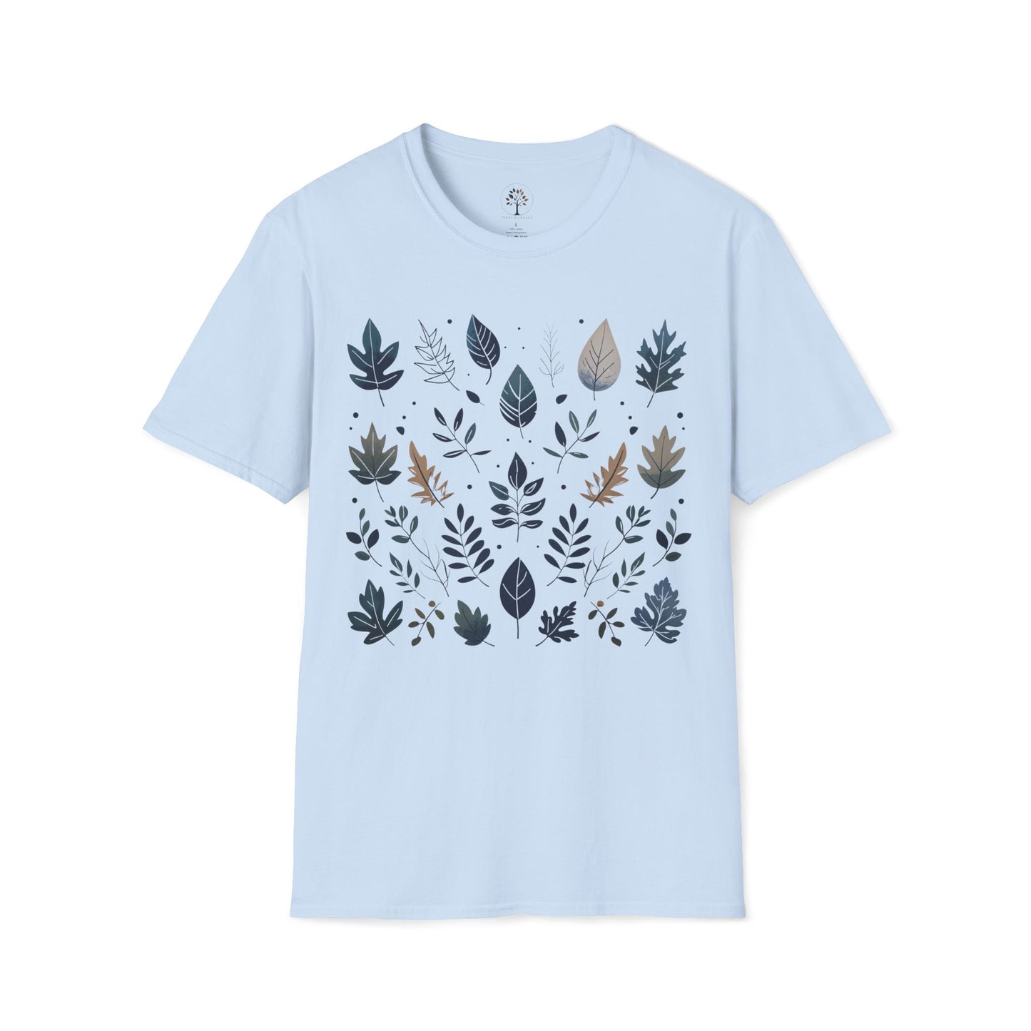 Light Blue | Botanical Harmony, front view