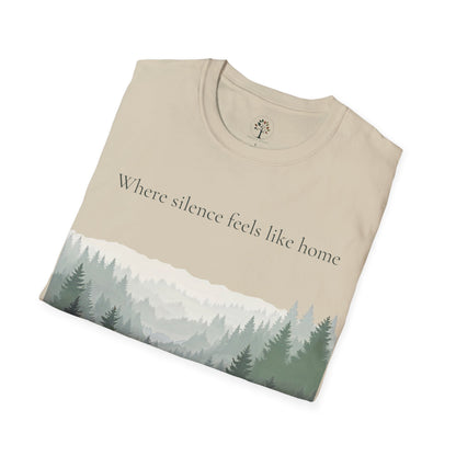 Sand | Where SIlence feels like home, folded view