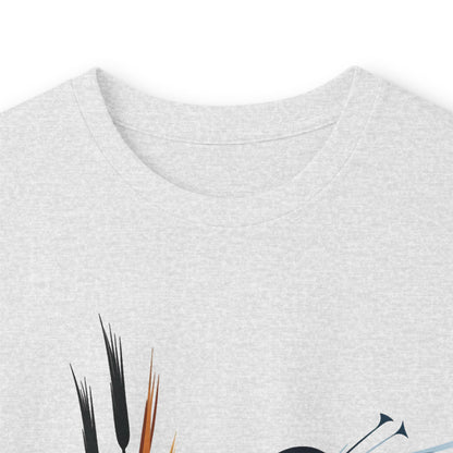 Ash | Exhale Long Sleeve Tee, folded view