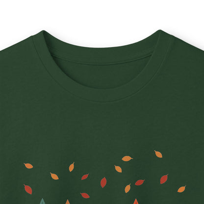 Forest Green | Horizon Fall Long Sleeve Tee, folded view