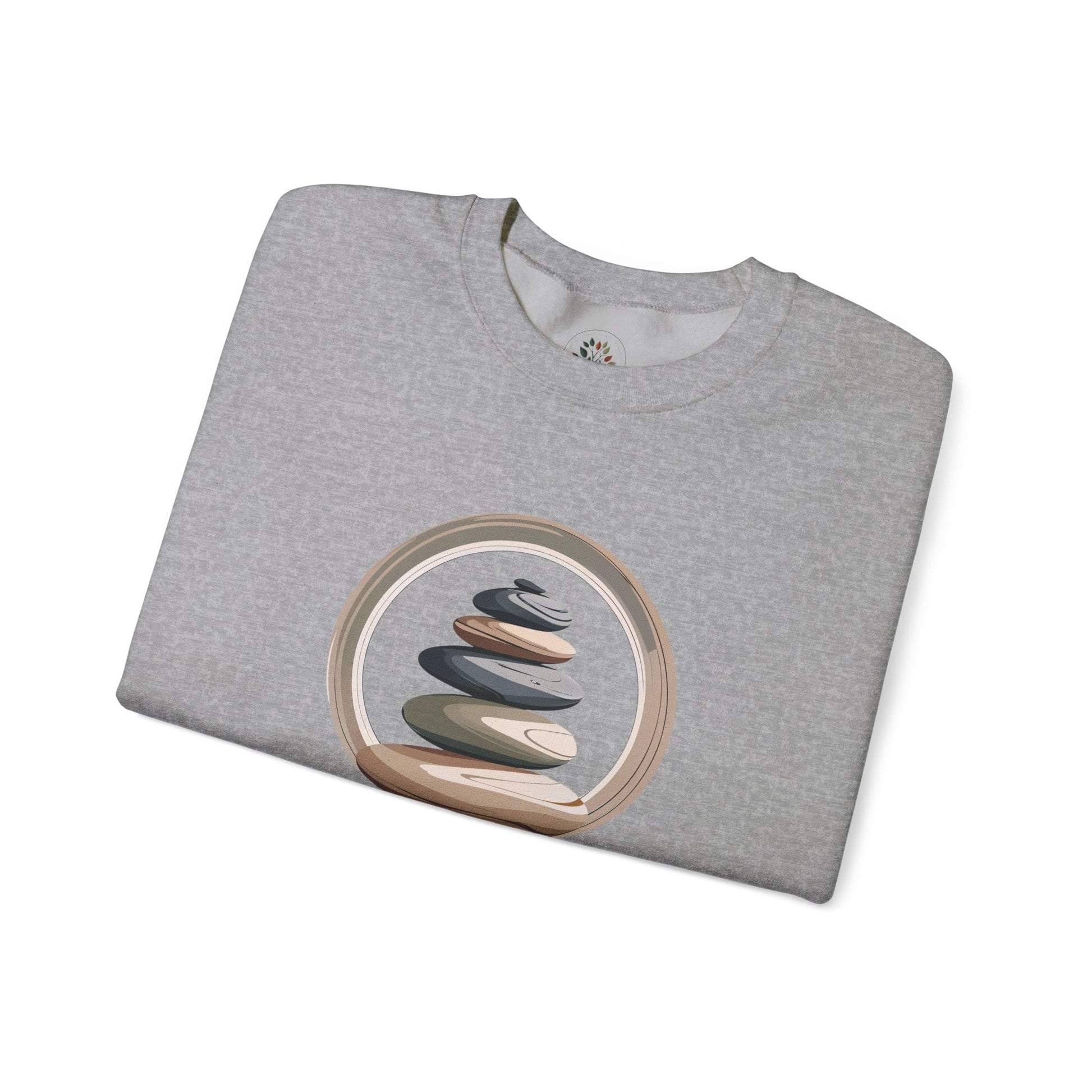 Sport Grey | Still as Stone Sweatshirt, folded view
