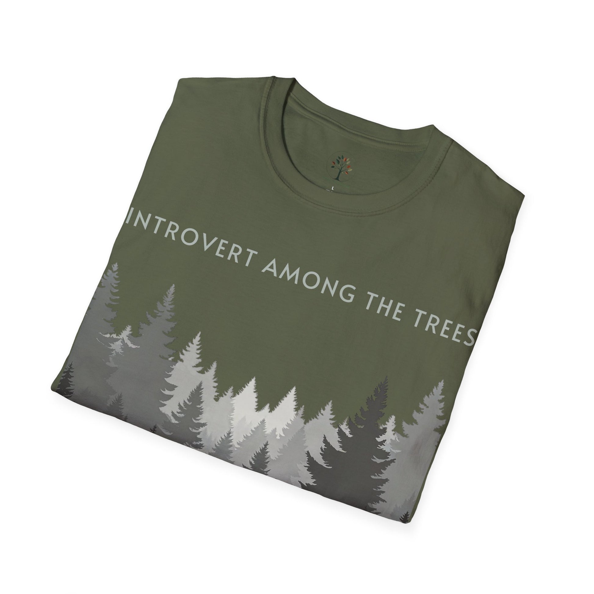 Military Green | Introvert Among the Trees, folded view
