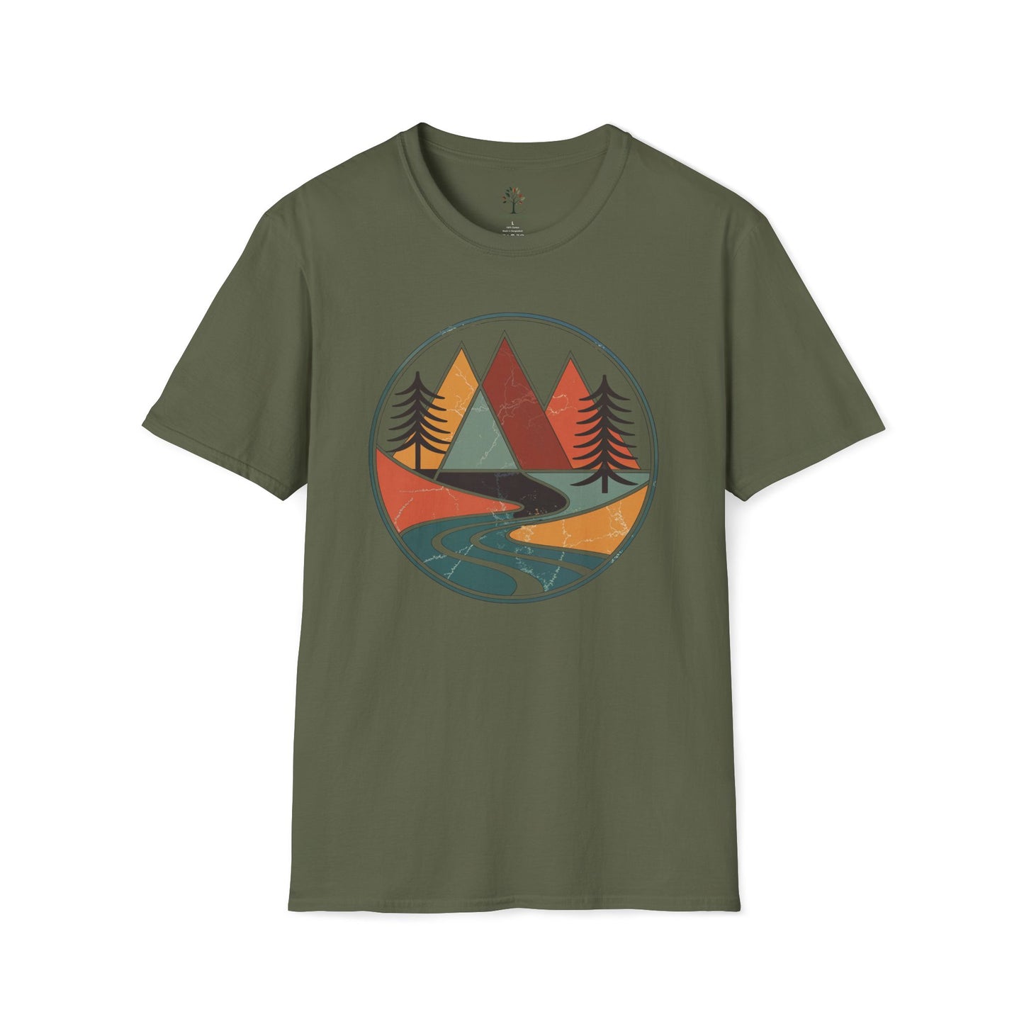 Military Green | Retro Horizon, front view