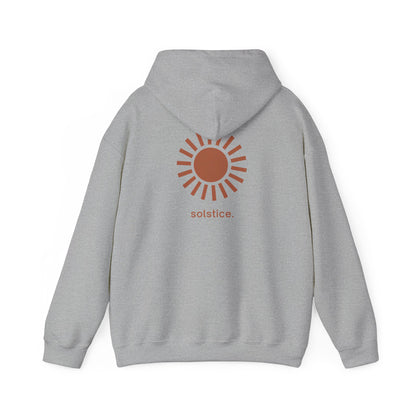 Sport Grey | Solstice Hoodie, back design view