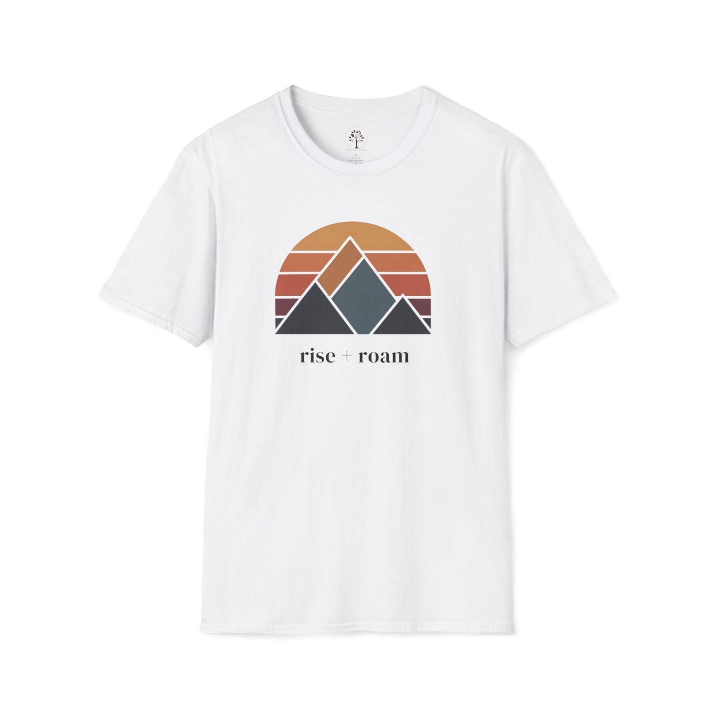 White | Rise +Roam, front view