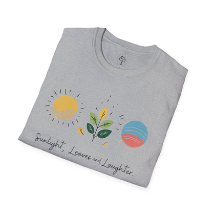 Sport Grey | Sunlight, Leaves, and Laughter, folded view