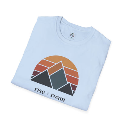 Light Blue | Rise +Roam, folded view