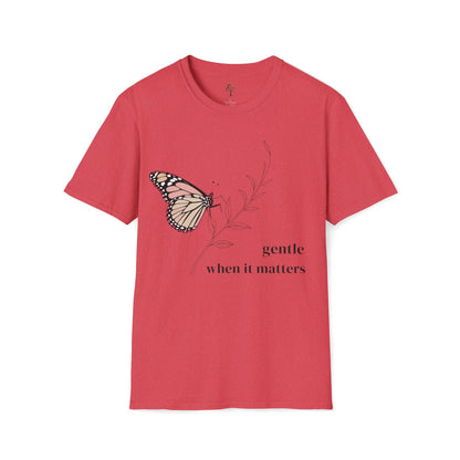 Heather Red | Gentle, When It Matters, front view