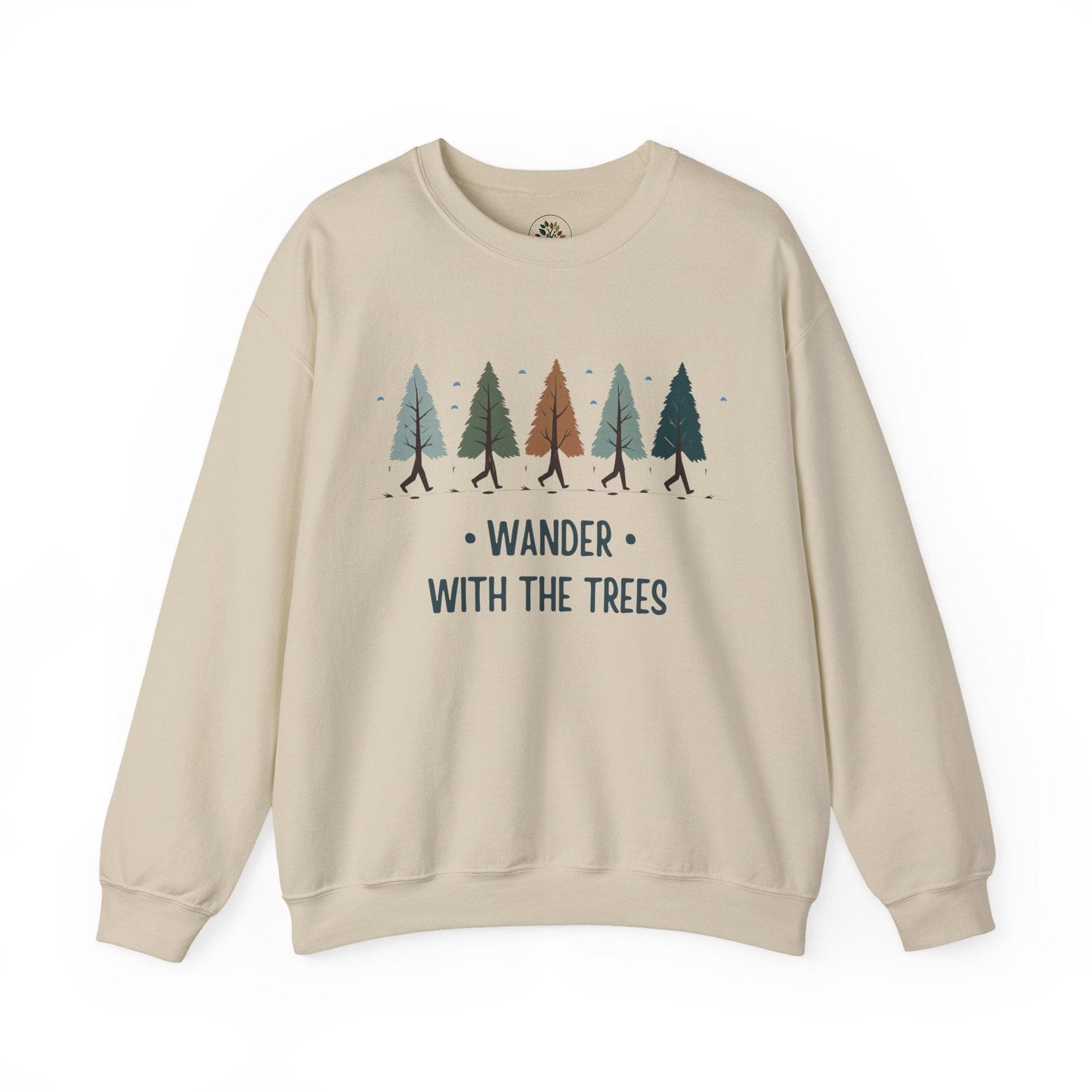 Sand | Wander with the Trees Sweatshirt, front view