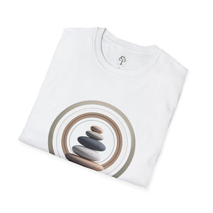 White | Echoes of Calm, folded view