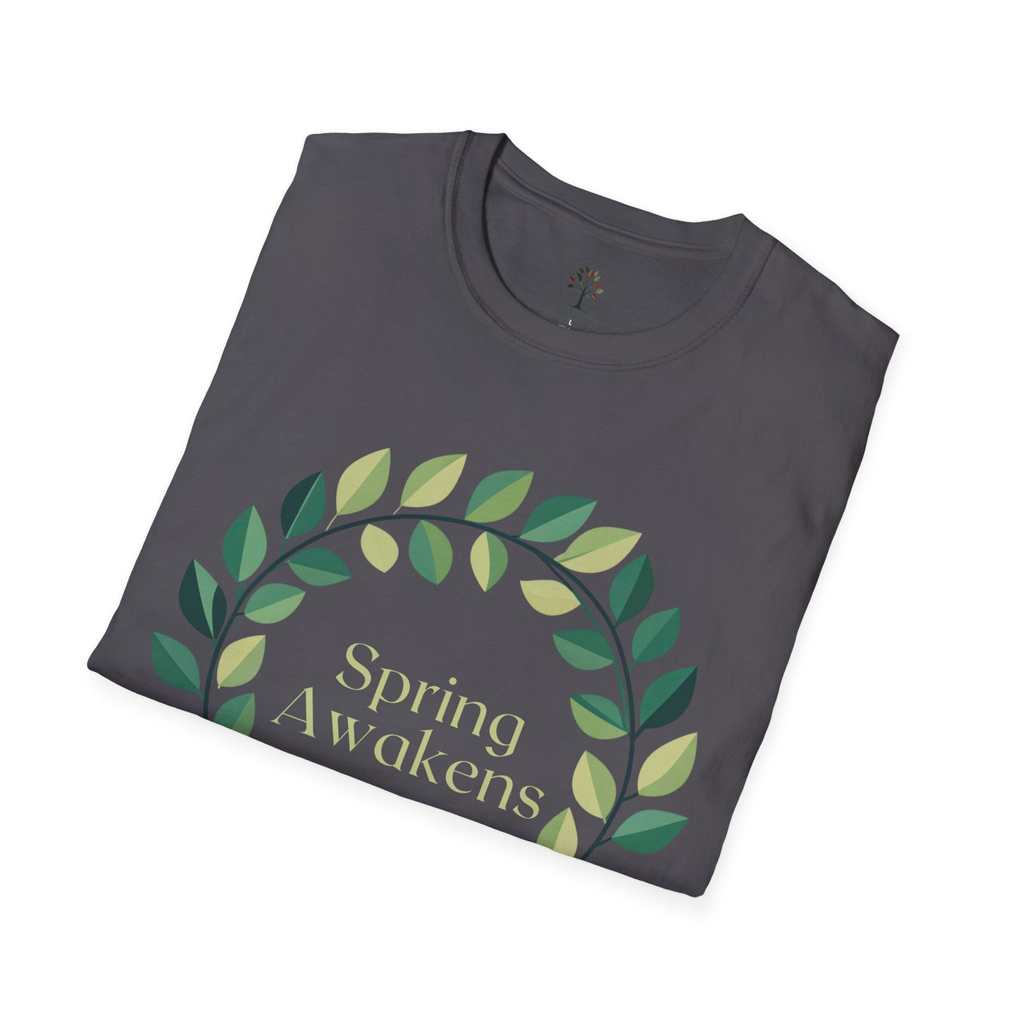 Charcoal | Spring Awakens, folded view