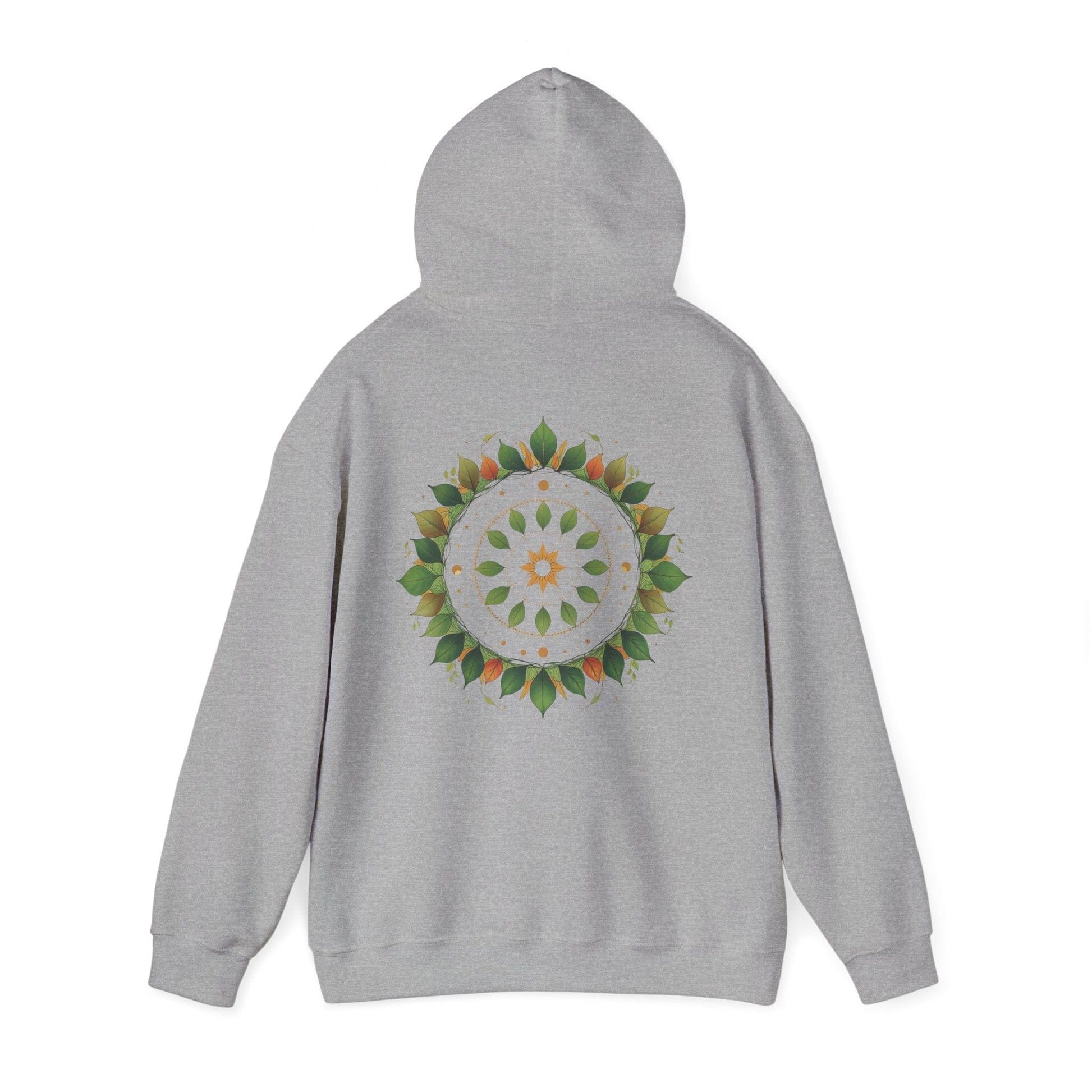Sport Grey | Celestial Growth Hoodie, back view 2