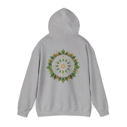 Sport Grey | Celestial Growth Hoodie, back view 2