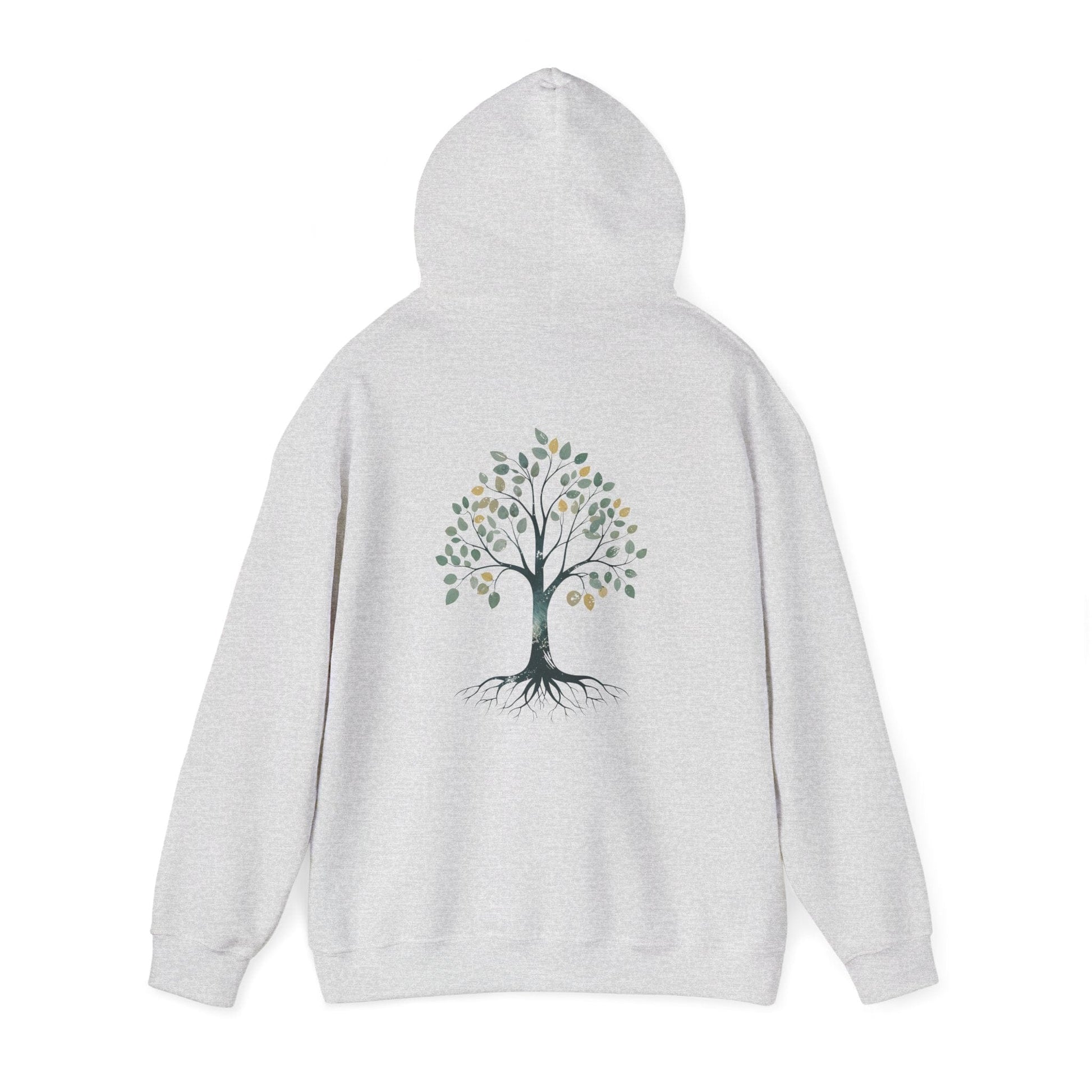 Ash | The Story Tree Hoodie, back view 2