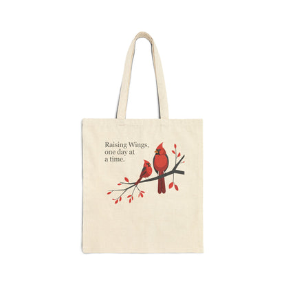 Raising Wings, One day at a time. Tote Bag