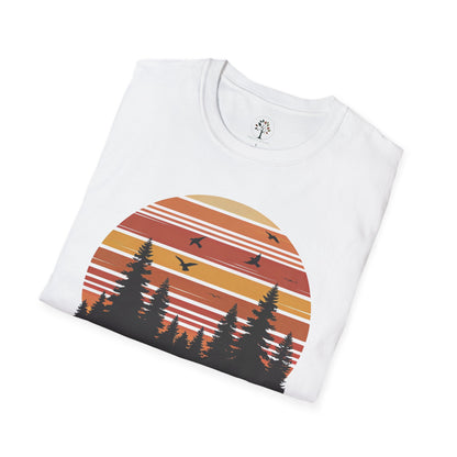 White | Rooted & Radiant, folded view