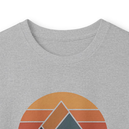 Sport Grey | Rise + Roam Long Sleeve Tee, folded view