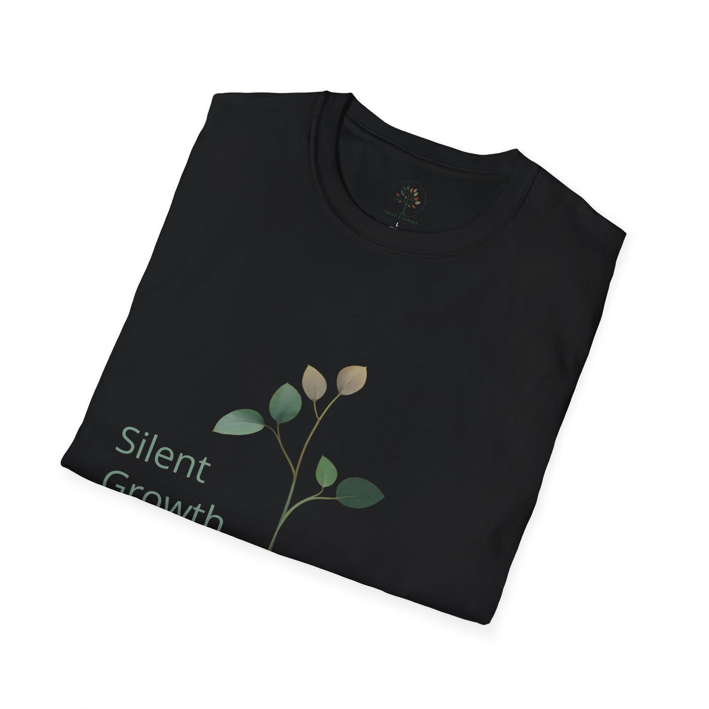 Black | Silent Growth, folded view