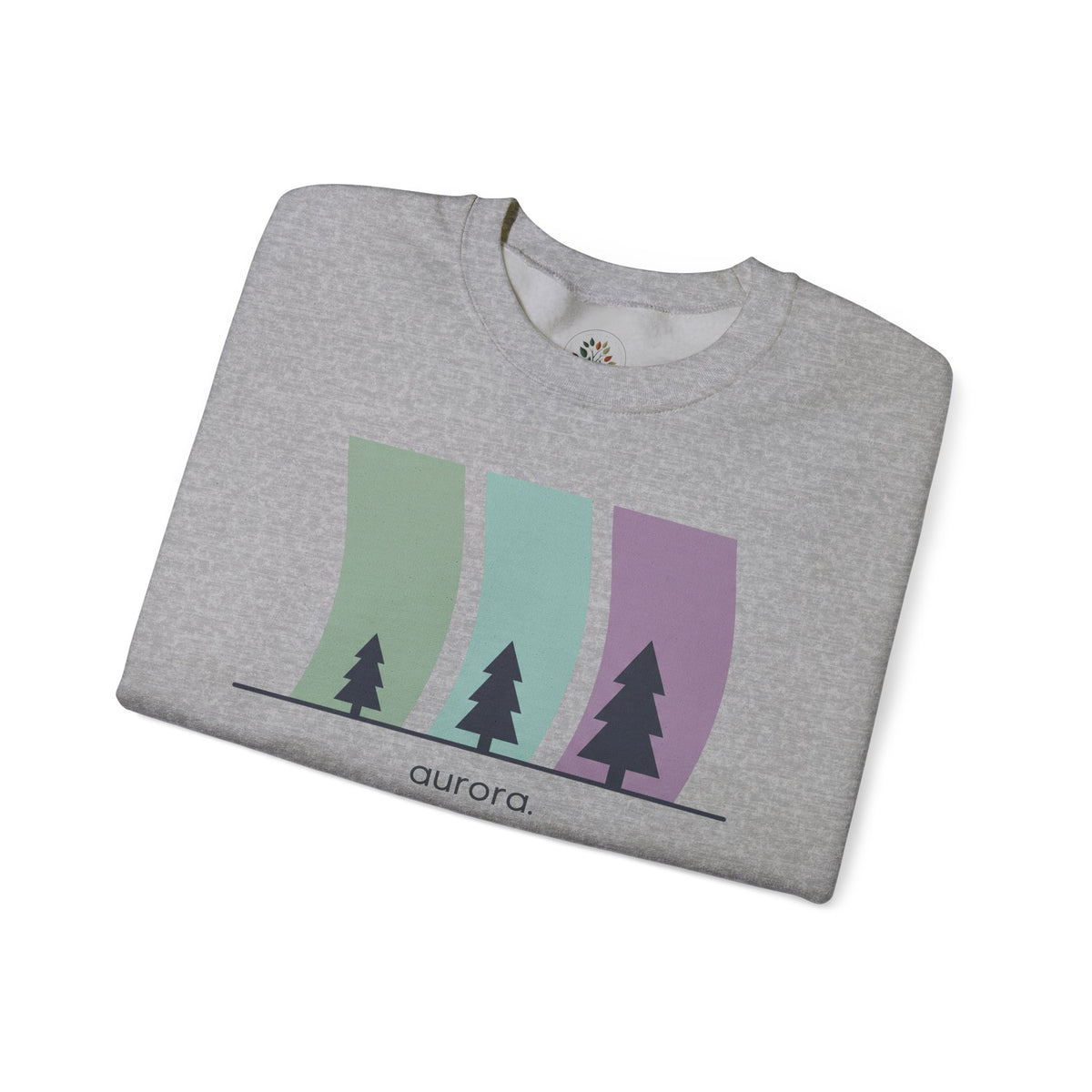 Sport Grey | Aurora Sweatshirt, folded view