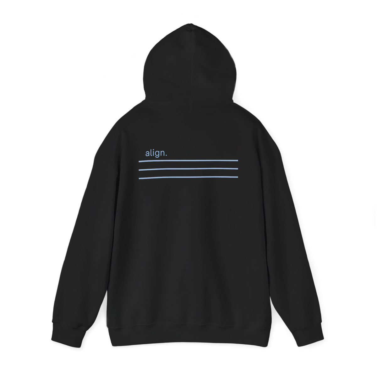 Black | Align Hoodie, back view 2