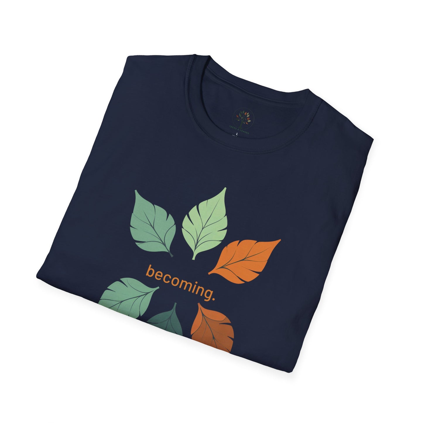 Navy | Becoming, folded view