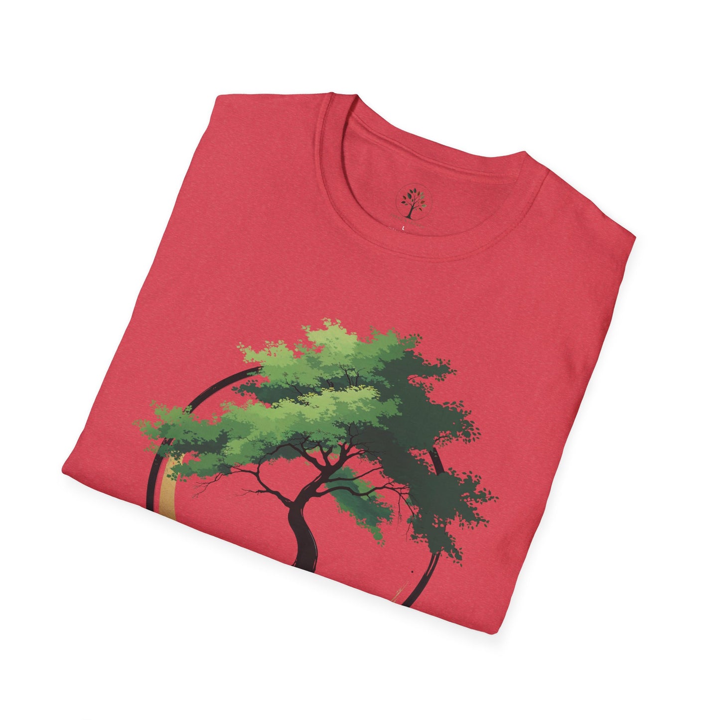 Heather Red | The Zen Tree, folded view