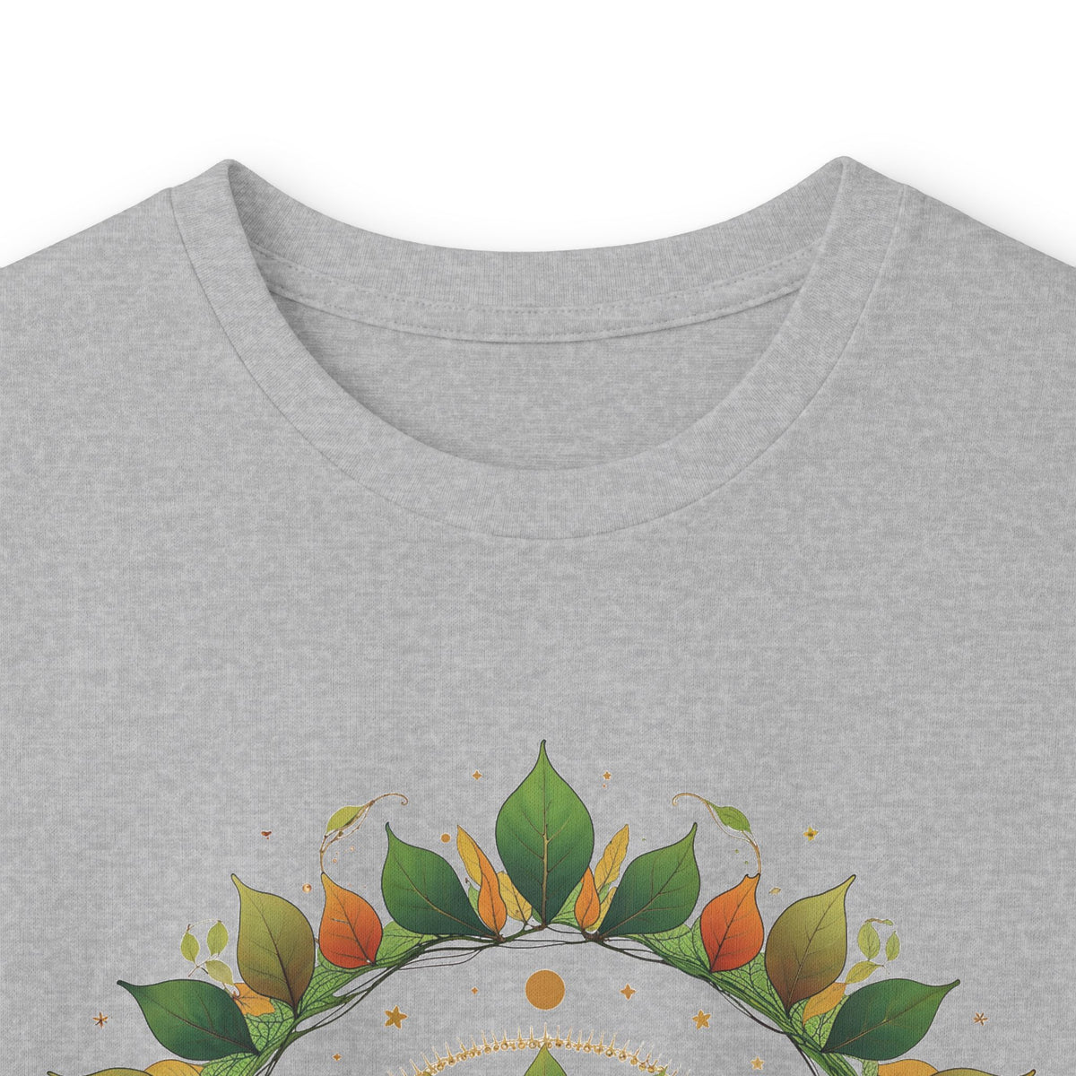 Sport Grey | Celestial Growth Long Sleeve Tee, folded view