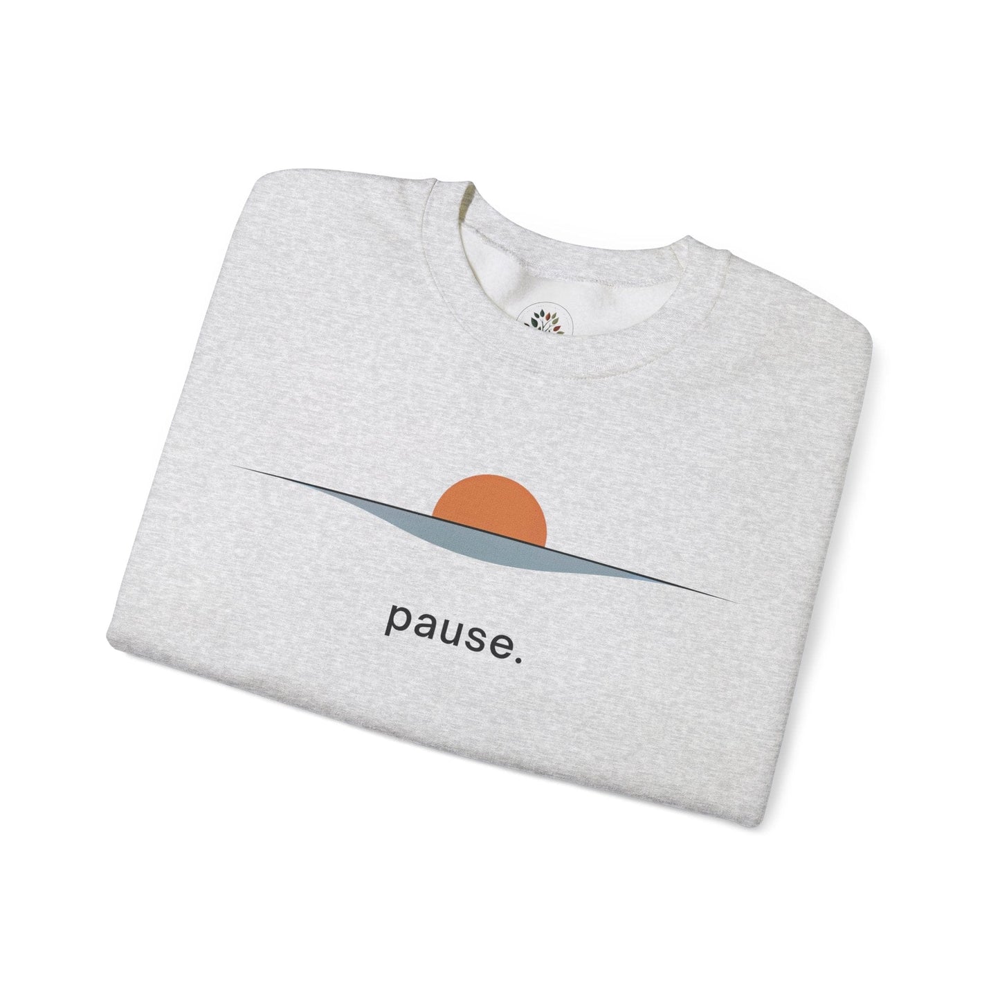 Ash | Pause Sweatshirt, folded view