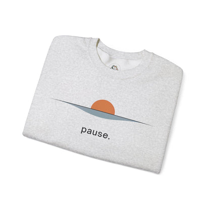 Ash | Pause Sweatshirt, folded view