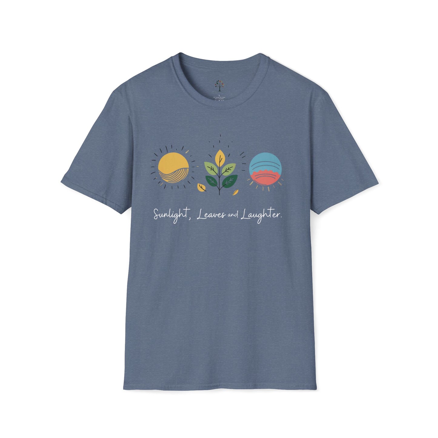 Heather Indigo | Sunlight, Leaves, and Laughter, front view