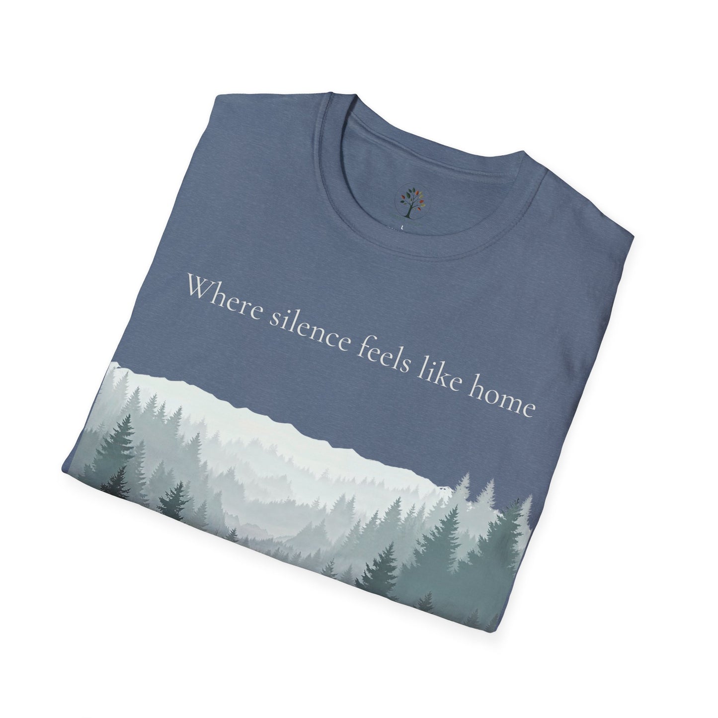 Heather Indigo | Where SIlence feels like home, folded view