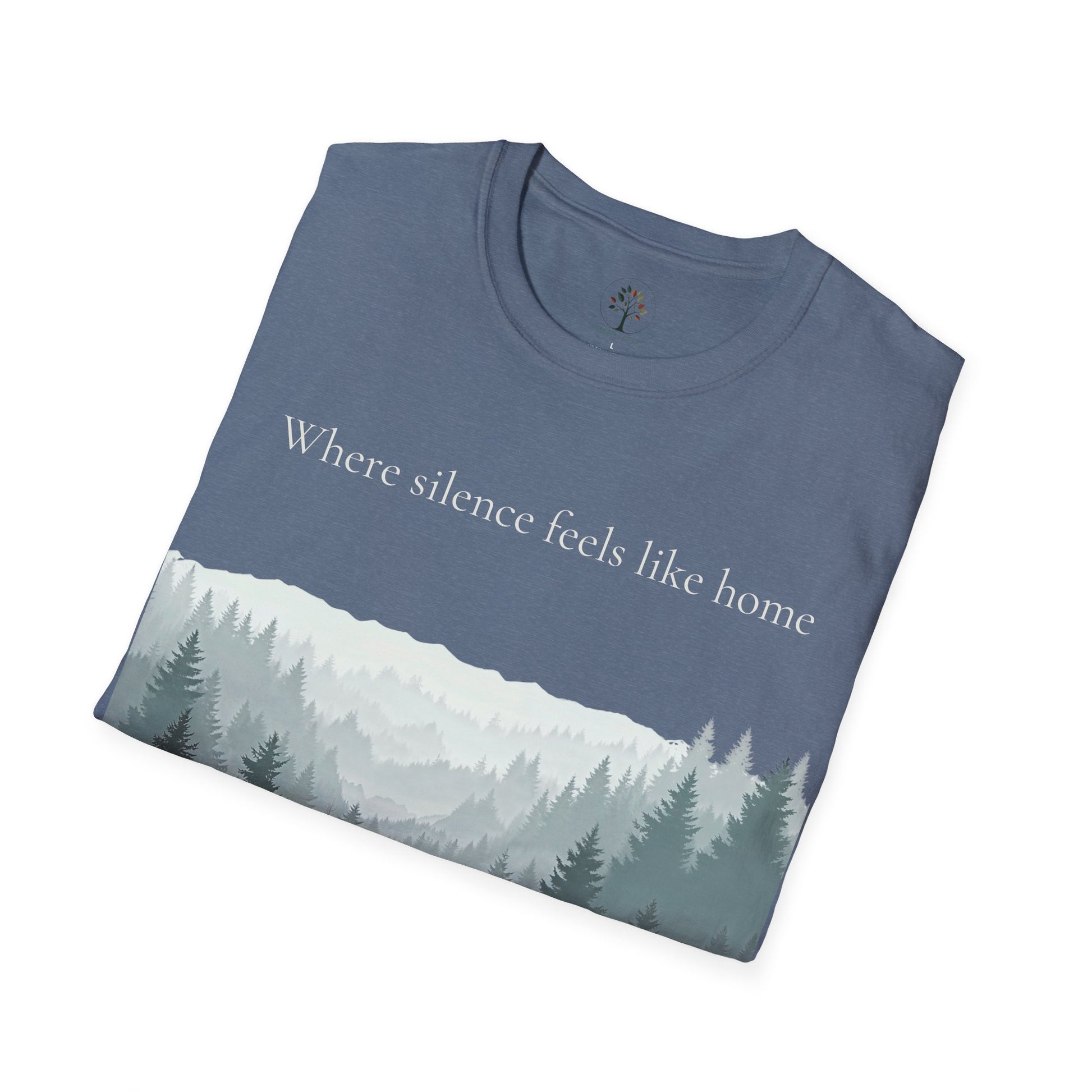 Heather Indigo | Where SIlence feels like home, folded view