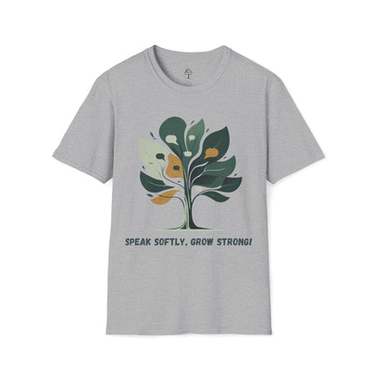 Sport Grey | Speak Softly, Grow Strong!, front view