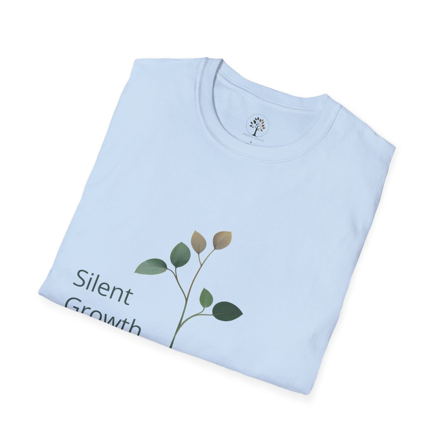 Light Blue | Silent Growth, folded view