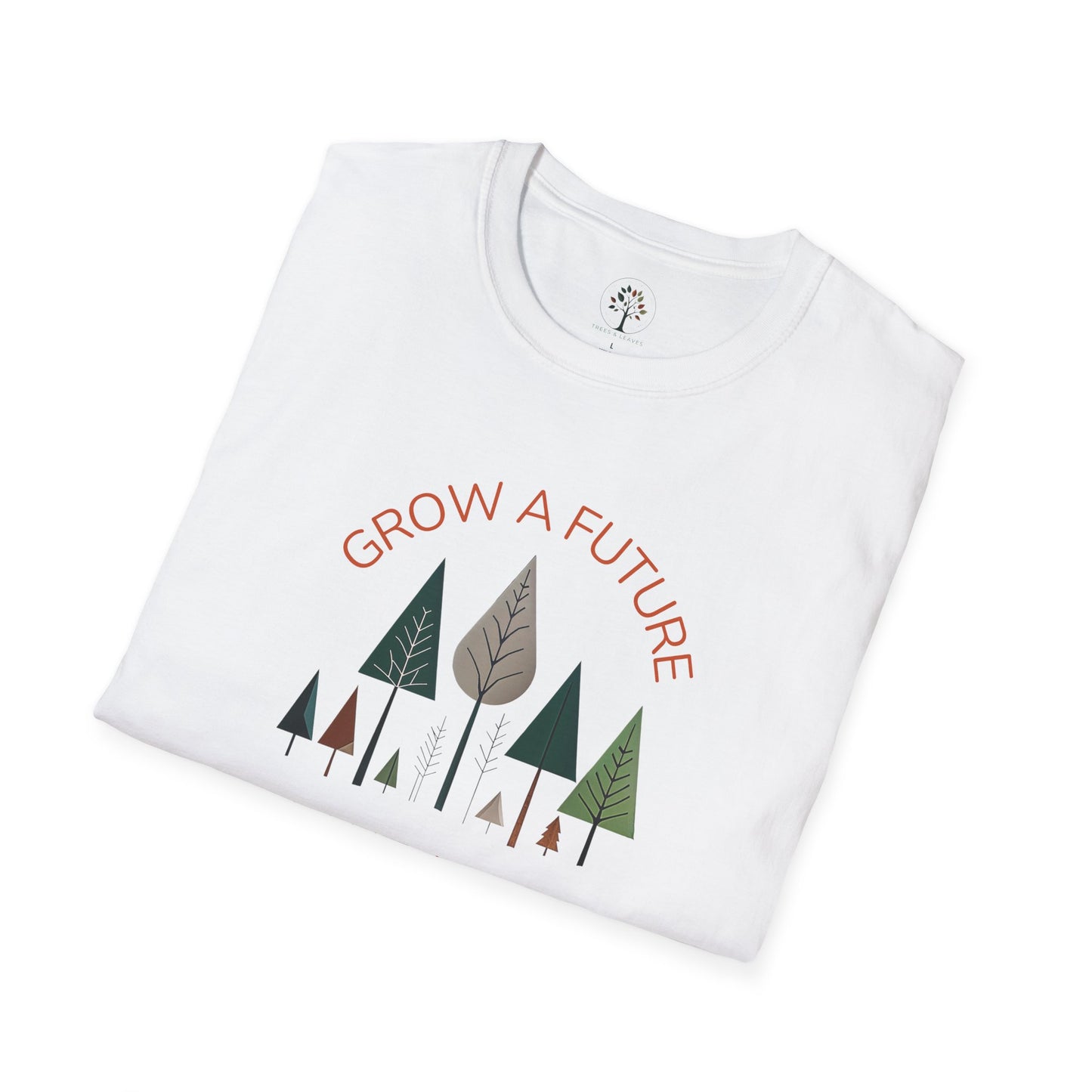 White | Grow a Future, Plant a Tree!, folded view