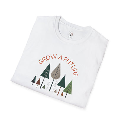 White | Grow a Future, Plant a Tree!, folded view