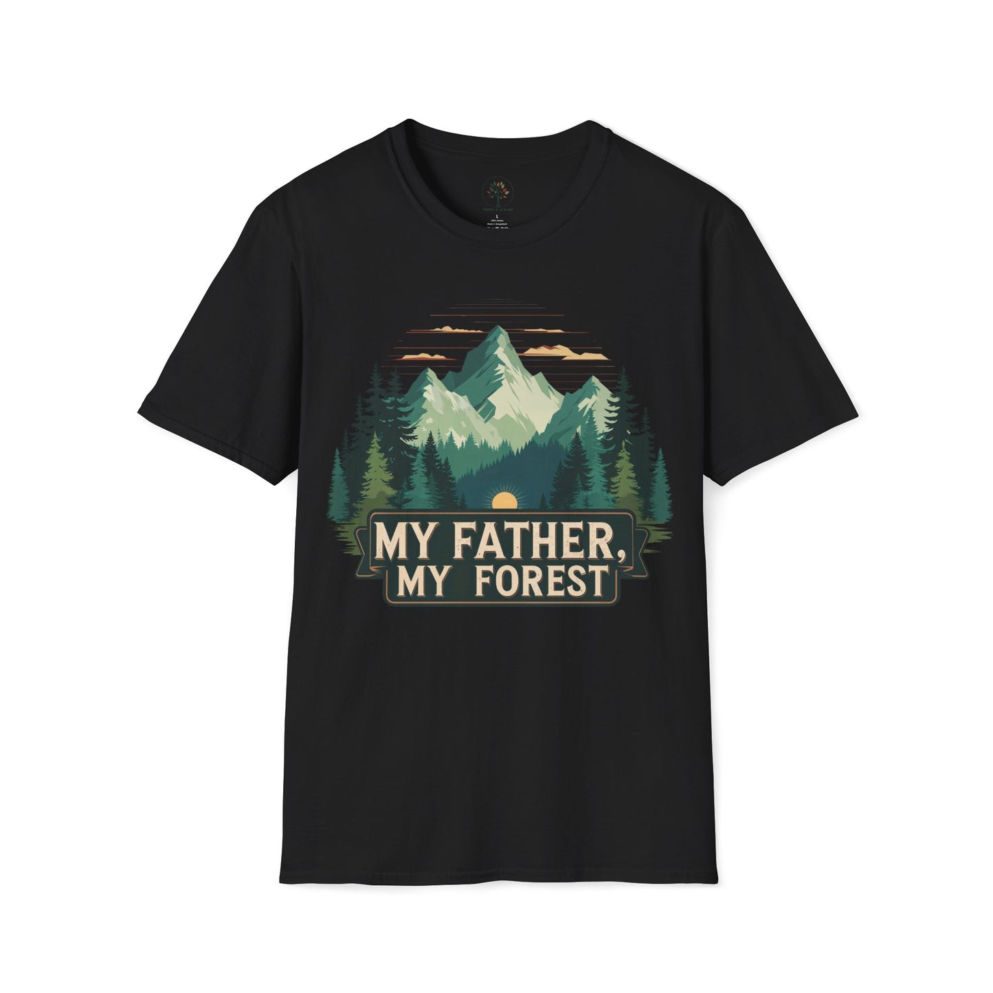 Black | My Father, My Forest, front view
