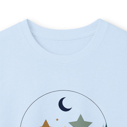 Light Blue | Rest Long Sleeve Tee, folded view
