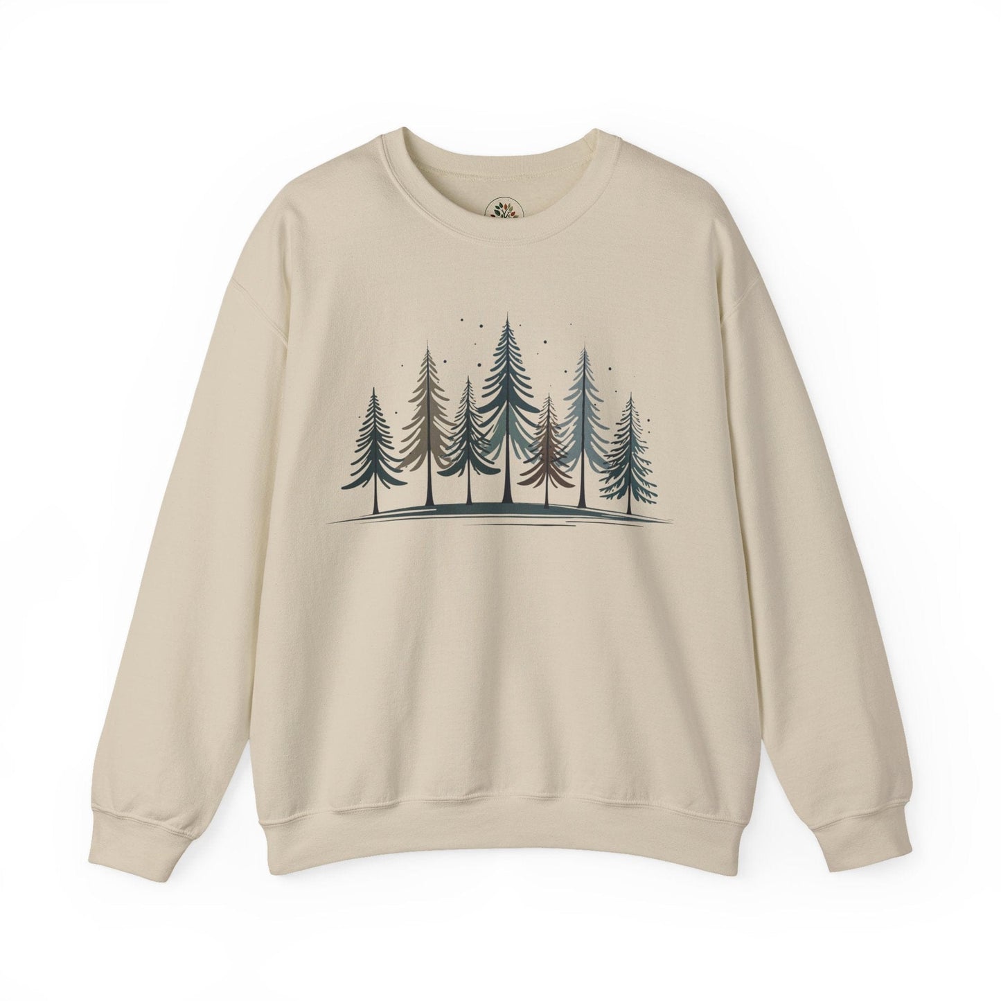 Sand | Silent Pines Sweatshirt, front view