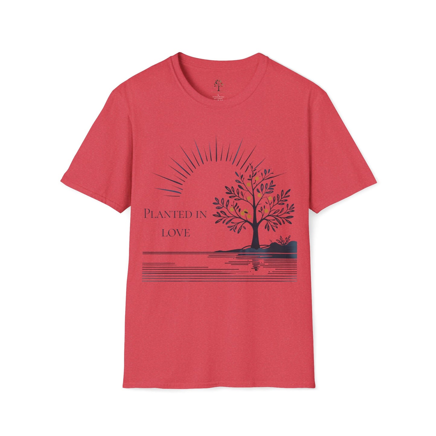 Heather Red | Planted in Love, front view