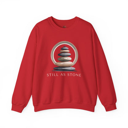 Red | Still as Stone Sweatshirt, front view