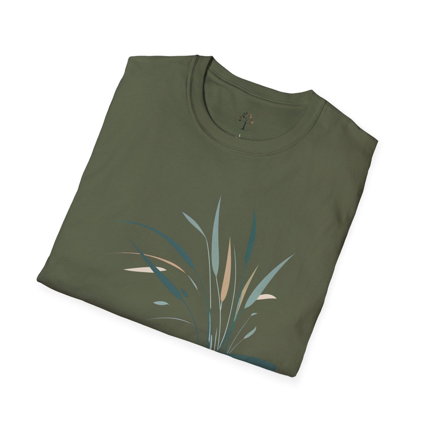 Military Green | Whispers in the Breeze, folded view