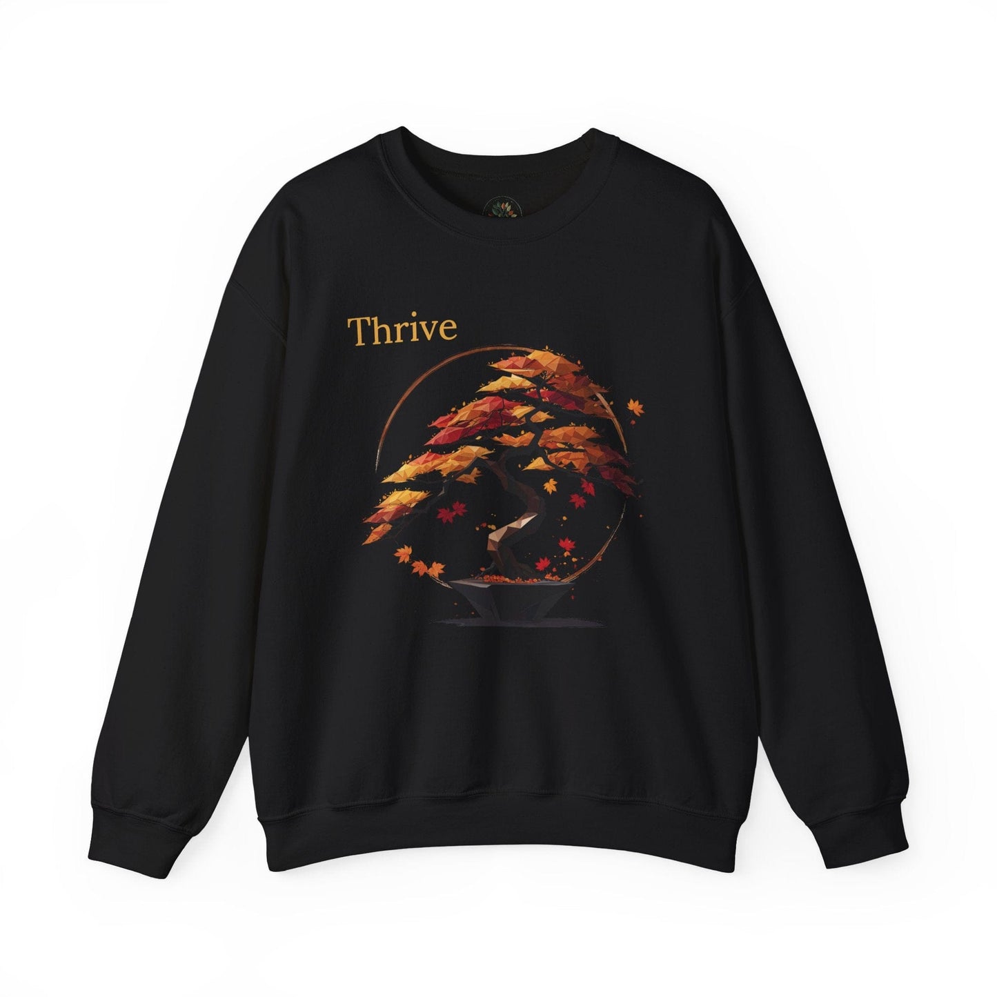 Black | Thrive Sweatshirt, front view