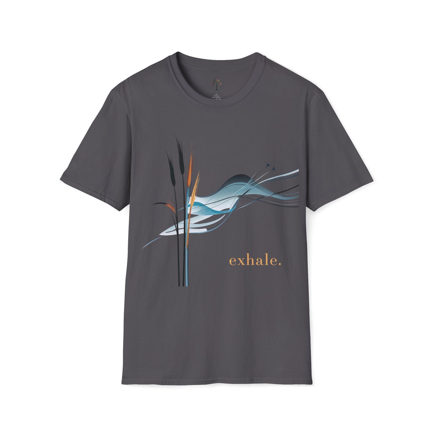 Charcoal | Exhale, front view