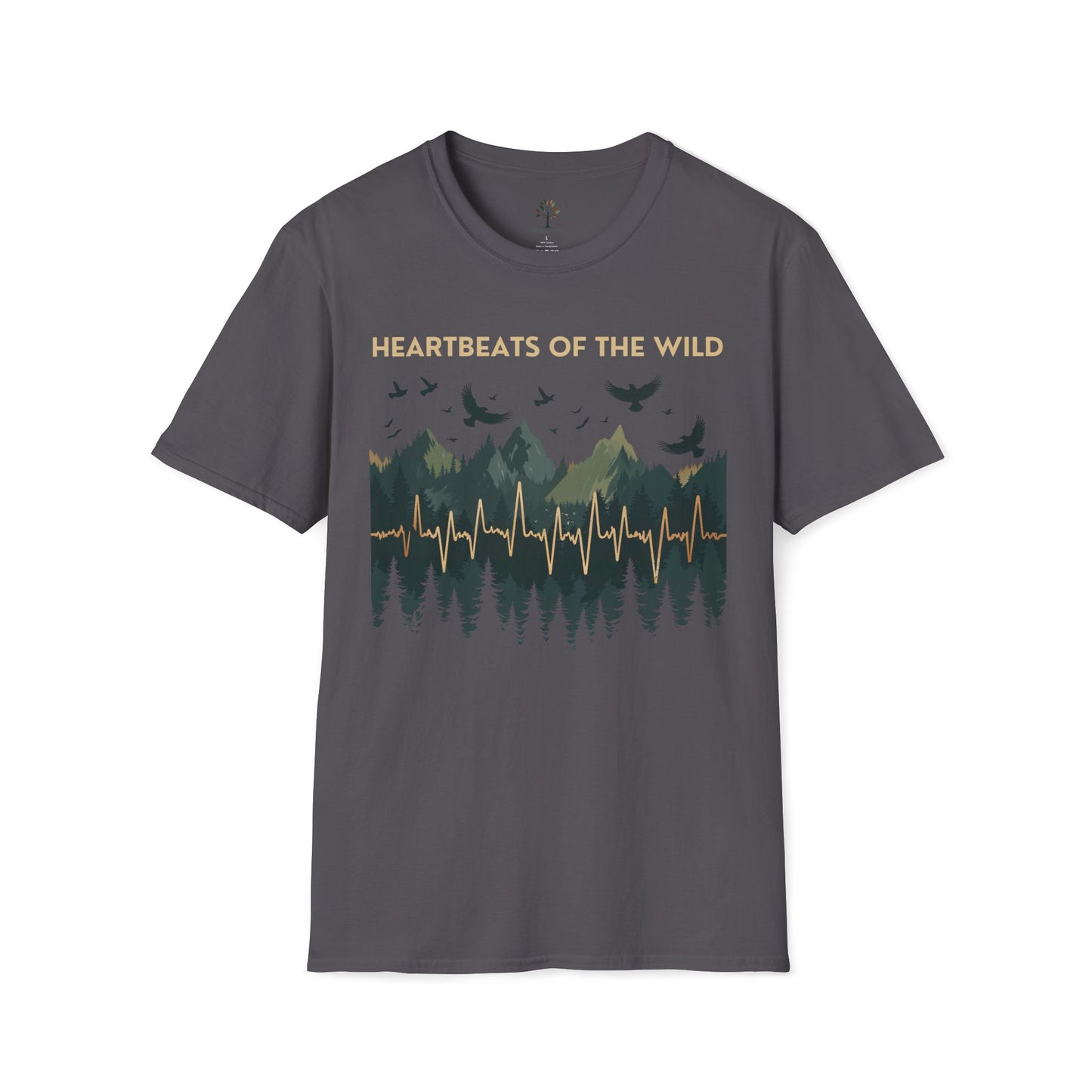 Charcoal | Heartbeats of the Wild, front view